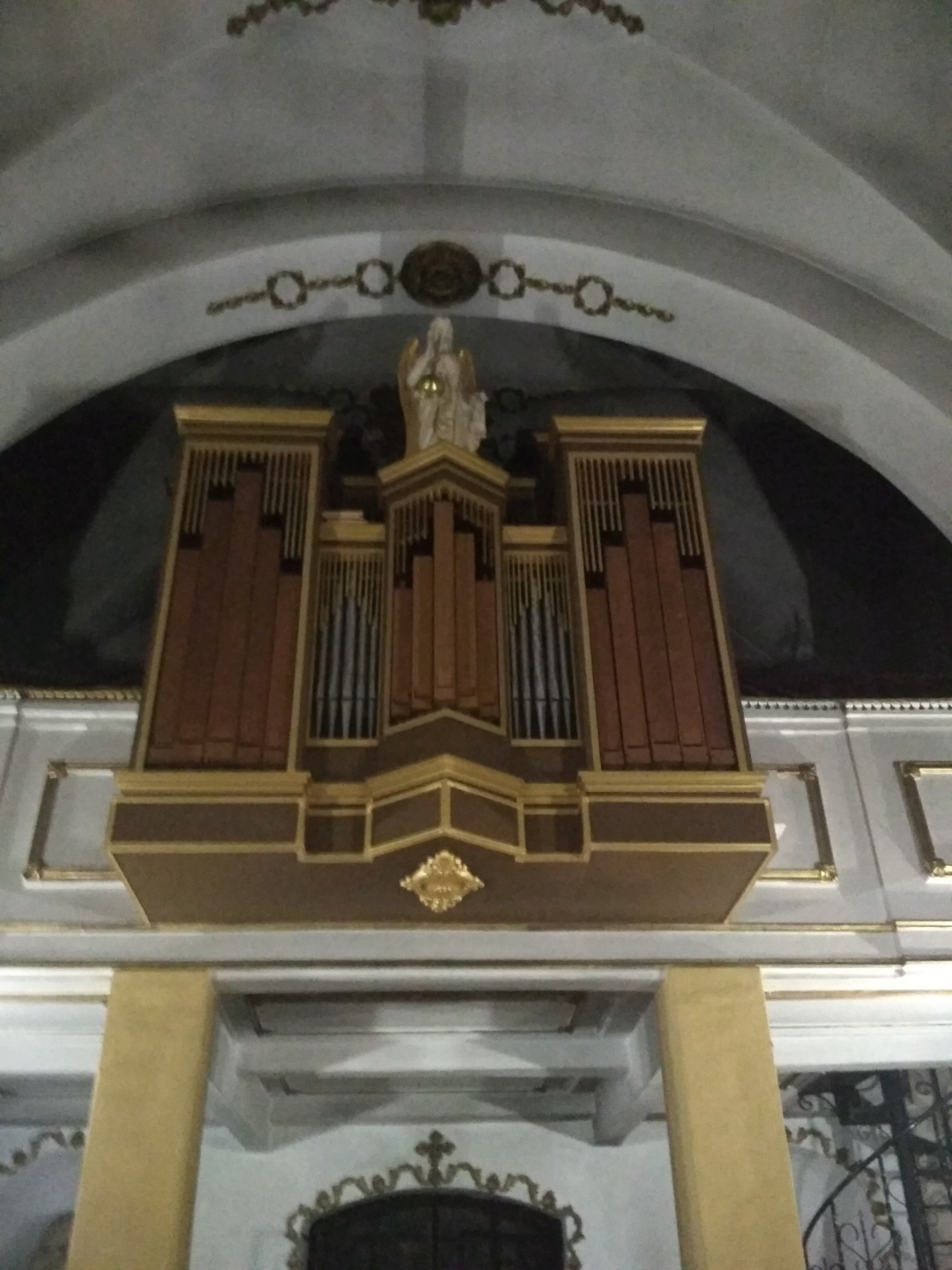 Орган, який складається з 800 труб